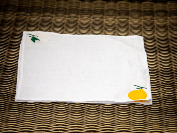 Lemons Cocktail Napkin Set