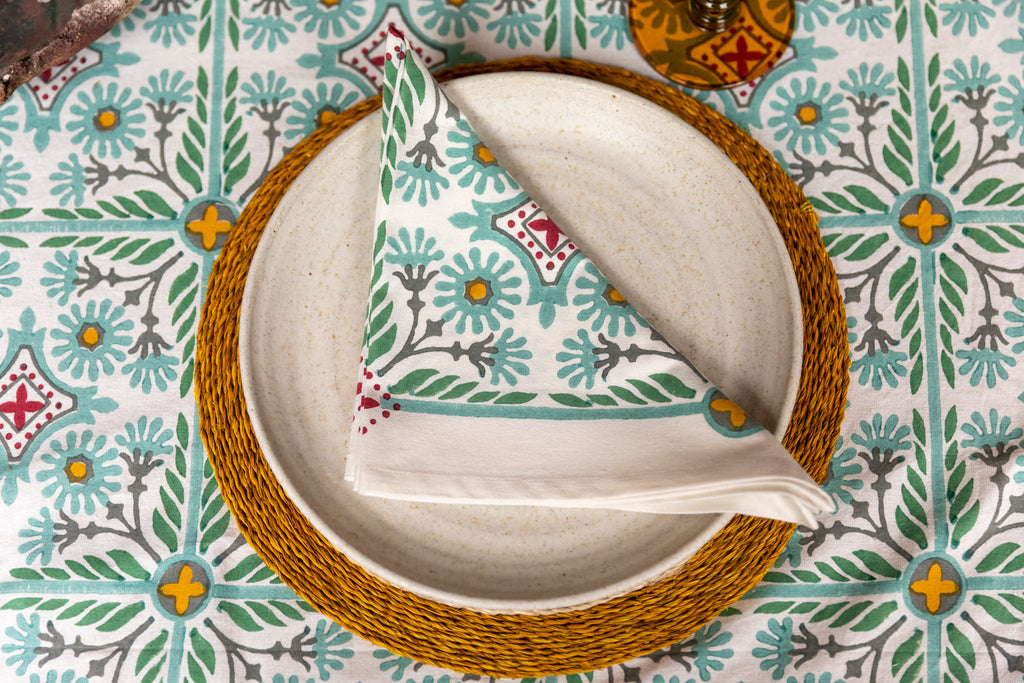 Tile Napkin Set