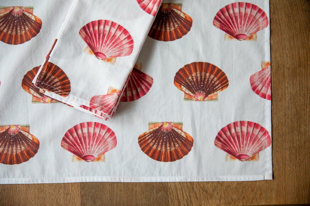 Scallop Shell Napkin Set
