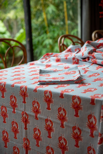 Lobster Stripe Napkins