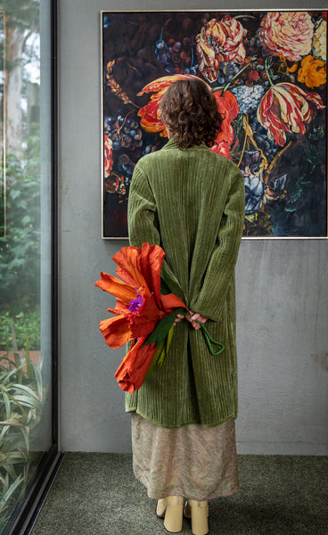 Velvet Quilt Coat - SALE