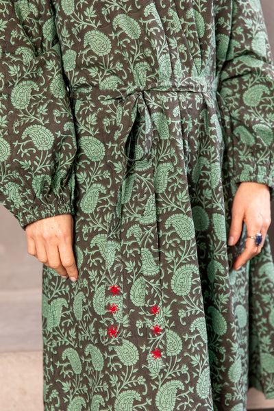 Paisley Leaf Dress - SALE