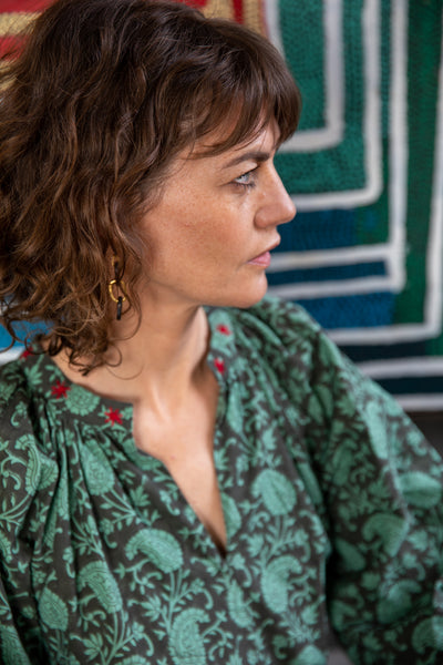 Paisley Leaf Dress - SALE