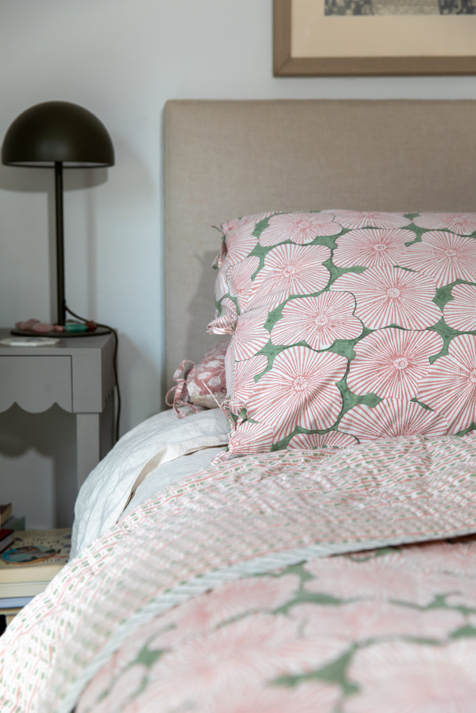 Hibiscus Stripe Pillow Slips