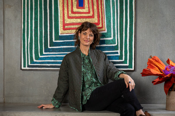 Paisley Leaf Quilt Jacket - SALE
