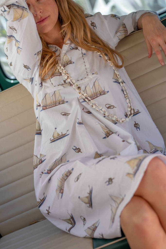 Boats Shirtdress - SALE