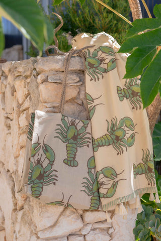Big Lobster Jute Bag - SALE