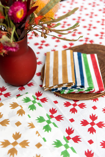 Bold Stripe Napkin Set