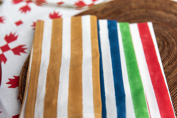 Bold Stripe Napkin Set
