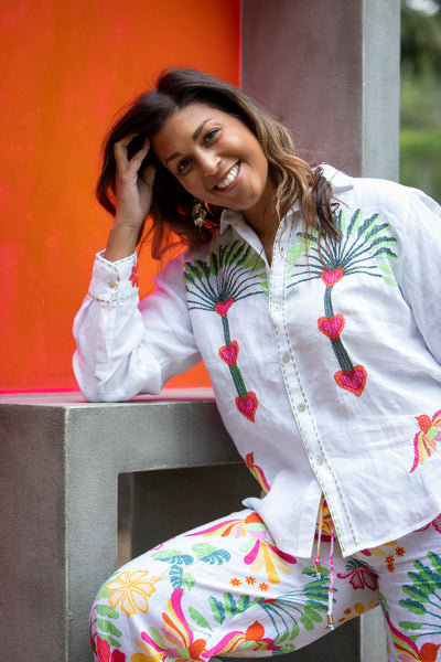 Fiesta Emb Shirt - SALE