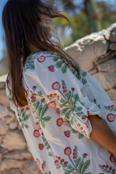 Seaweed Flower Top - SALE