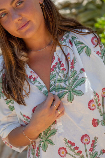 Seaweed Flower Top - SALE