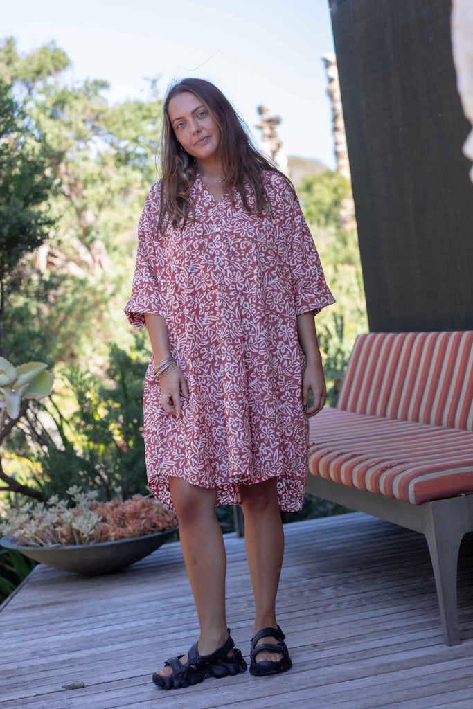 Florence Caftan Midi Dress - SALE