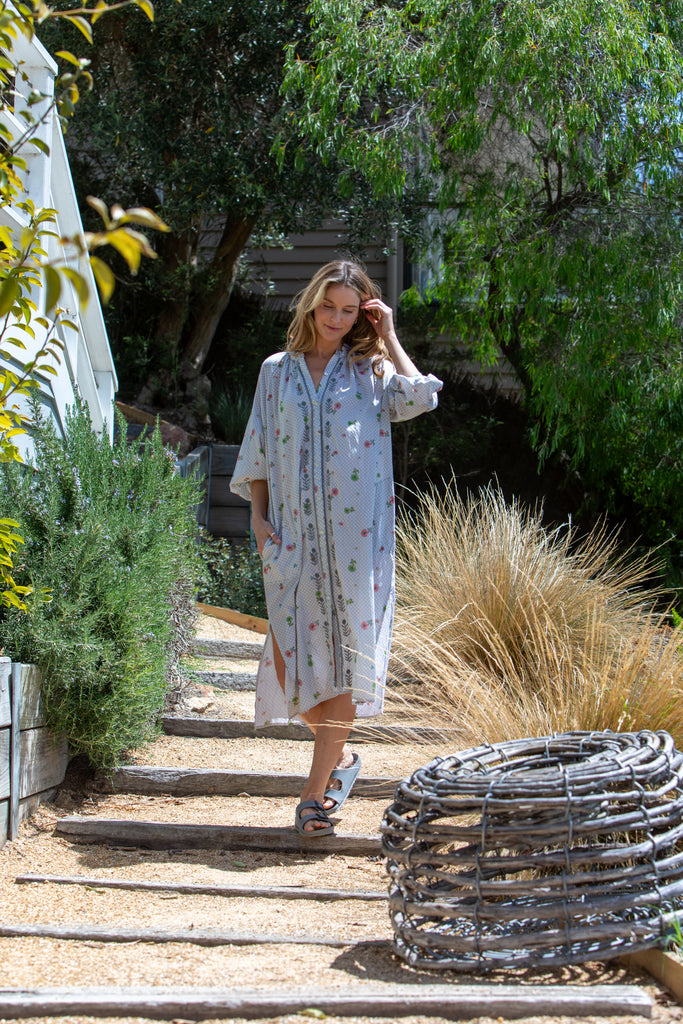 Paisley Ditsy Shirtmaker Dress