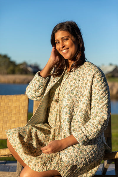 Art Deco Quilt Jacket - SALE