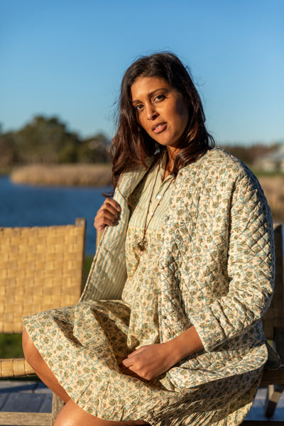 Desert Flower Quilt Jacket - SALE