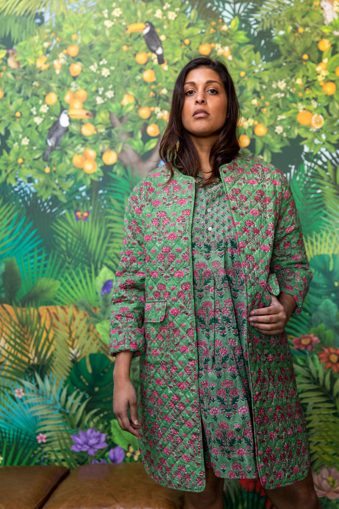 Art Deco Quilt Jacket - SALE