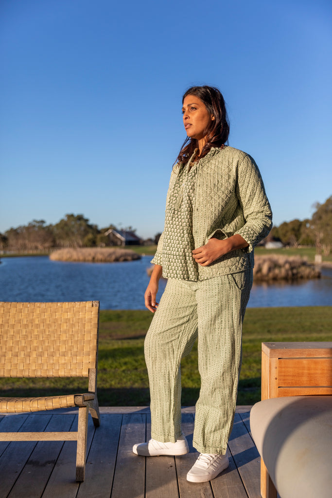 Petal Stars Quilt Jacket - SALE