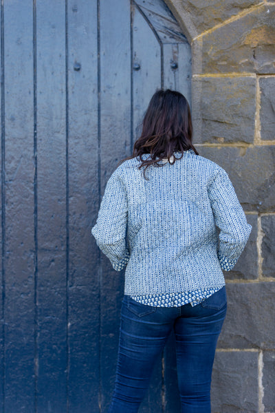 Petal Stars Quilt Jacket - SALE