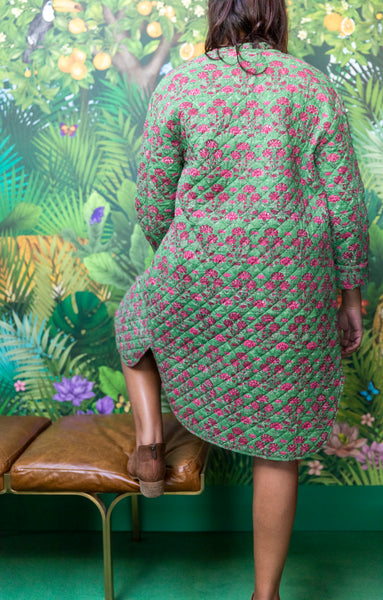 Art Deco Quilt Coat - SALE