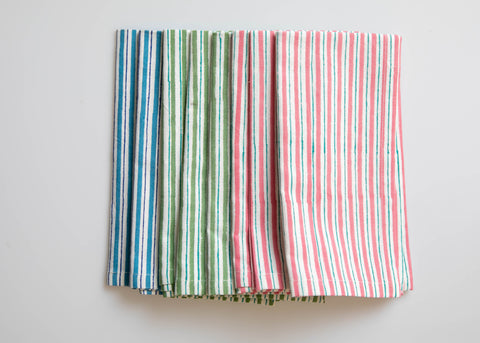 Ticking Stripe Napkin Set - SALE