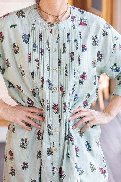 Ditsy Floral Shirtdress