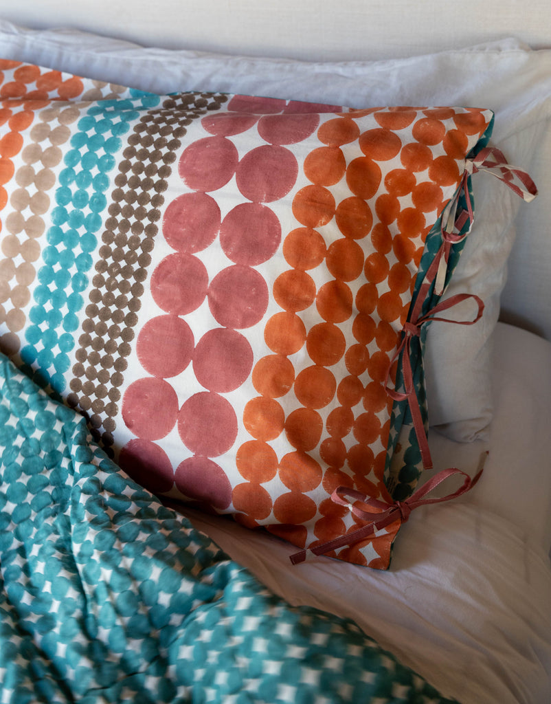 Multi Spot Pillow Slip Pair