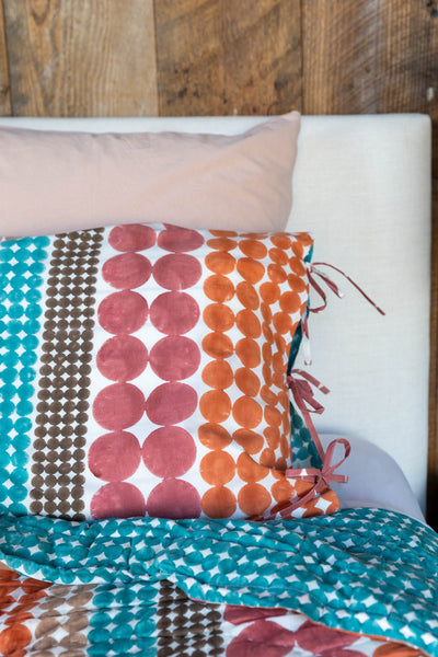 Multi Spot Pillow Slip Pair