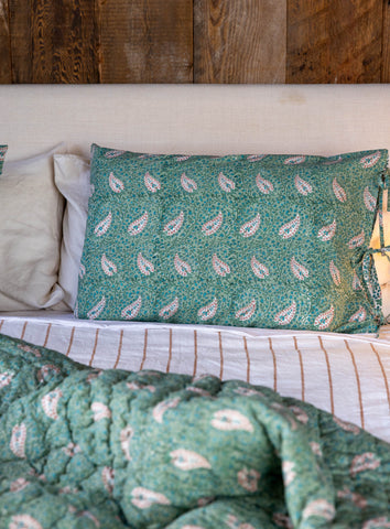 Flower Paisley Pillow Slip Pair