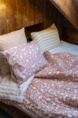Floral Vine Pillow Slip Pair