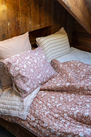 Floral Vine Pillow Slip Pair