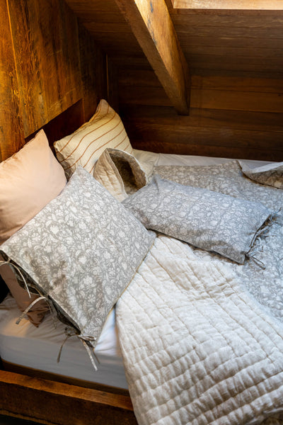 Floral Vine Pillow Slip Pair
