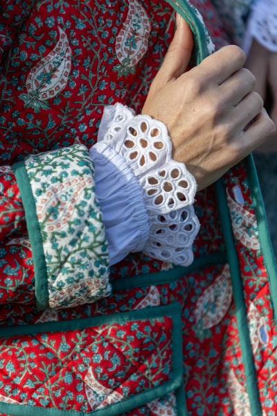 Flower Paisley Quilt Jacket - SAMPLE SALE