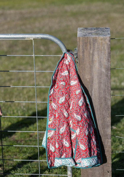 Flower Paisley Quilt Jacket - SAMPLE SALE
