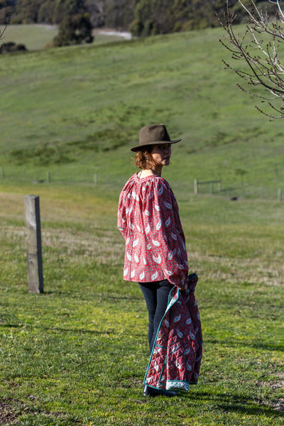 Flower Paisley Top - SAMPLE SALE