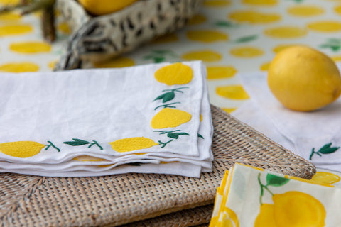 Lemons Napkin Set