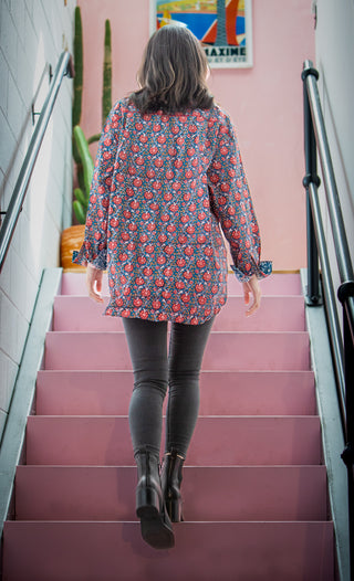 Patched Floral Shirt - SALE