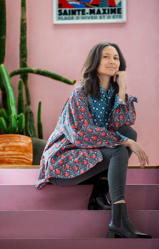 Patched Floral Shirt - SALE