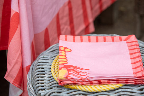 Big Lobster Catch Napkin Set