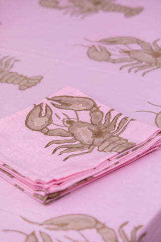 Big Lobster Napkin Set