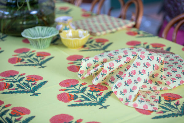 Small Marigold Napkin Set