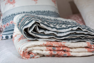 Vintage Kantha Quilt King - QUILT SALE