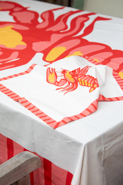 Big Lobster Catch Napkin Set