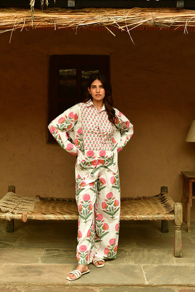 Big Marigold Palazzo Pant