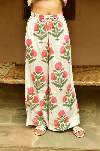 Big Marigold Palazzo Pant