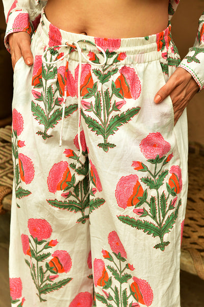 Big Marigold Palazzo Pant