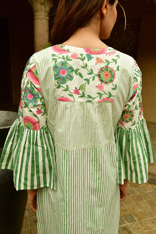 Suzani Stripe Cocktails Maxi - SALE