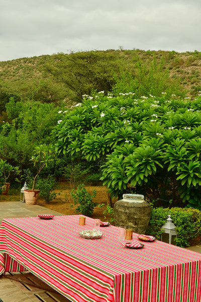 Calypso Stripe Tablecloth
