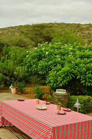 Calypso Stripe Tablecloth