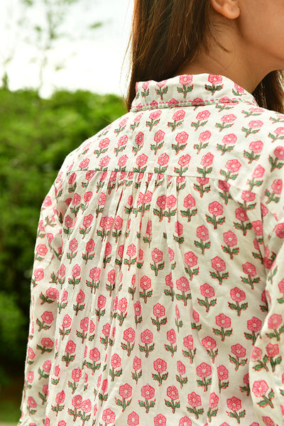 Small Marigold Shirtdress Midi